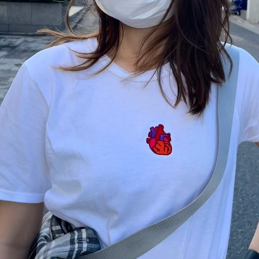 Anatomical Heart T-shirt (White)