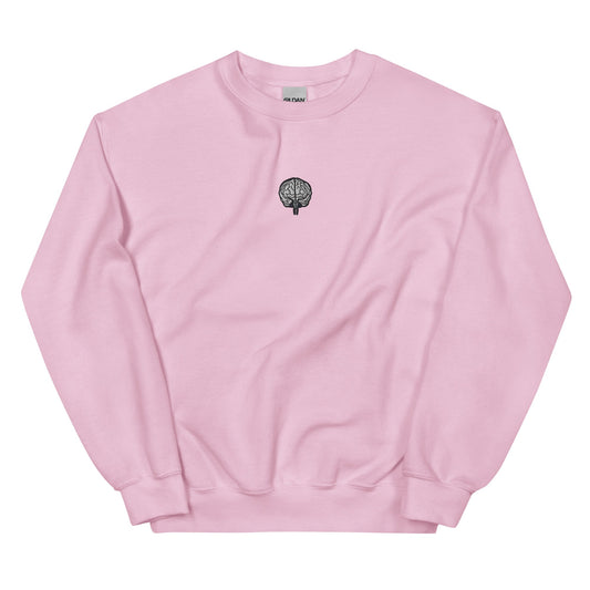 Anatomical Brain Sweatshirt (Pink)