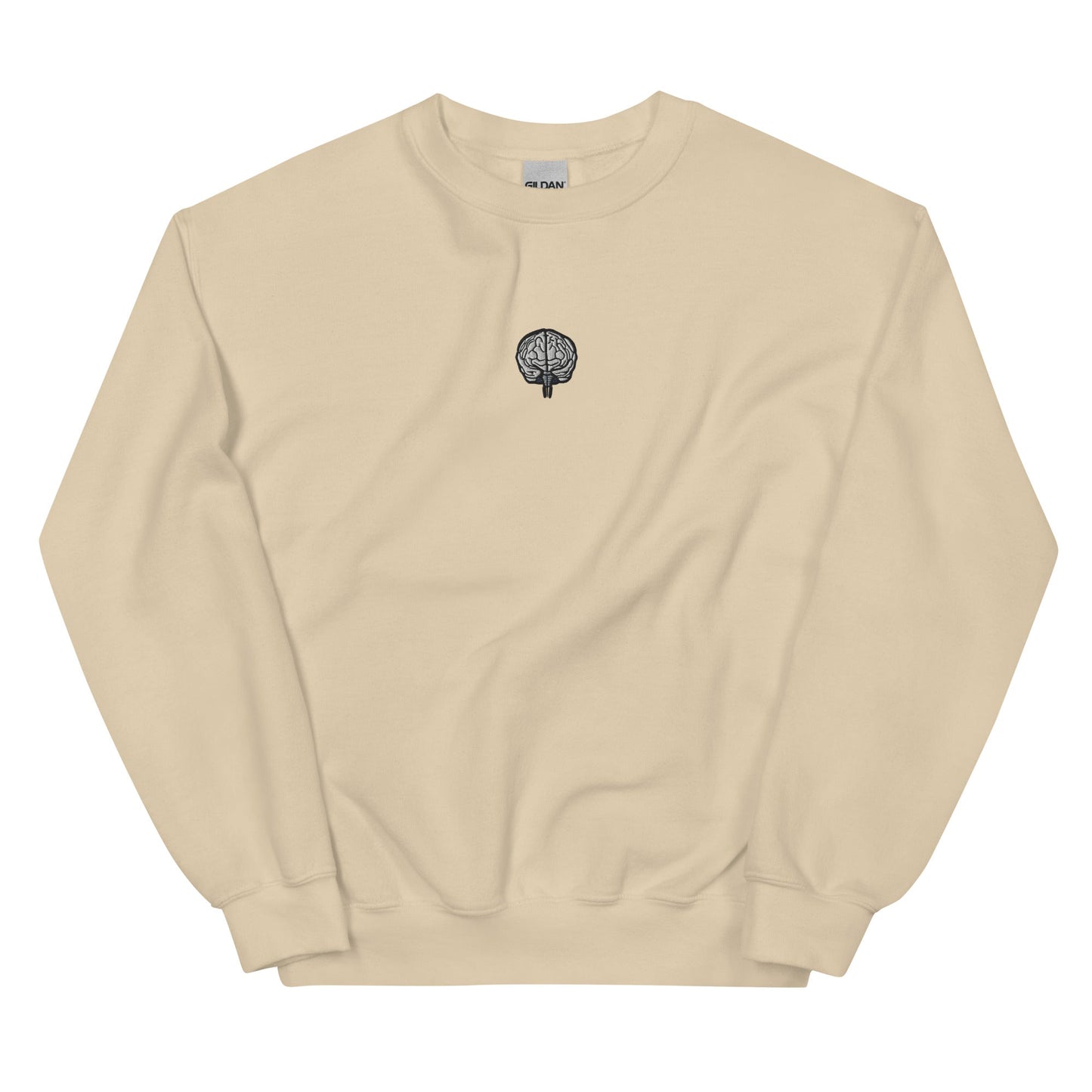 Anatomical Brain Sweatshirt (Sand)