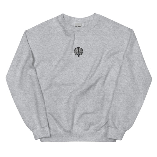 Anatomical Brain Sweatshirt (Gray)